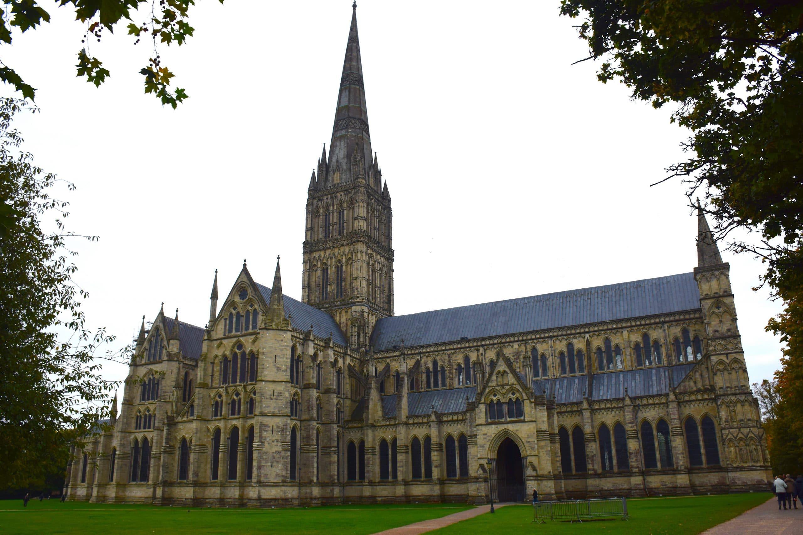 exterior of Salisbury Cathedral